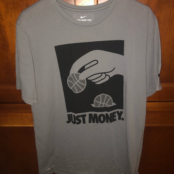 Dri-fit just money Nike shirt - Picture 2 of 4